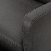 Alma - Contemporary Upholstered Loveseat Recliner - Slate - R&R Furniture Gallery (Fountain Valley, CA)