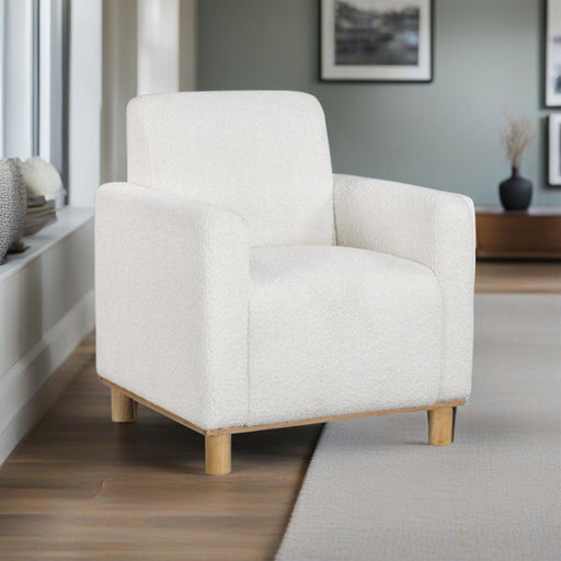 Mason - Arm Chair - White - R&R Furniture Gallery (Fountain Valley, CA)