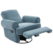 Manual Swivel Recliner Rocker Chair With Adjustable Backrest - R&R Furniture Gallery (Fountain Valley, CA)