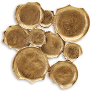 Gageton - Wall Decor - Antique Gold Finish - R&R Furniture Gallery (Fountain Valley, CA)