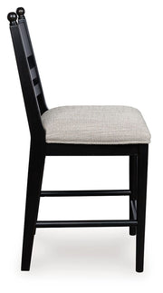 Greddinton - Upholstered Barstool (Set of 2) - R&R Furniture Gallery (Fountain Valley, CA)