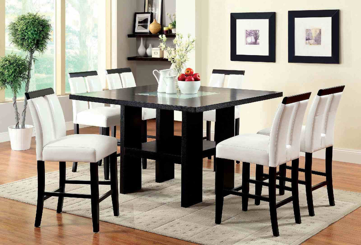 Luminar Ii - 7 Pc. Counter Ht. Table Set
