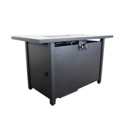 Rectangular Fire Pit With Frame Elegant Design - R&R Furniture Gallery (Fountain Valley, CA)