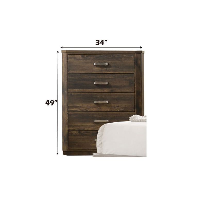 Elettra - Chest - Rustic Walnut - R&R Furniture Gallery (Fountain Valley, CA)