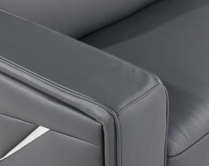 1120 - Leather Chair - R&R Furniture Gallery (Fountain Valley, CA)