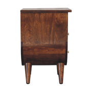 Split - Bedside Table - Chestnut - R&R Furniture Gallery (Fountain Valley, CA)