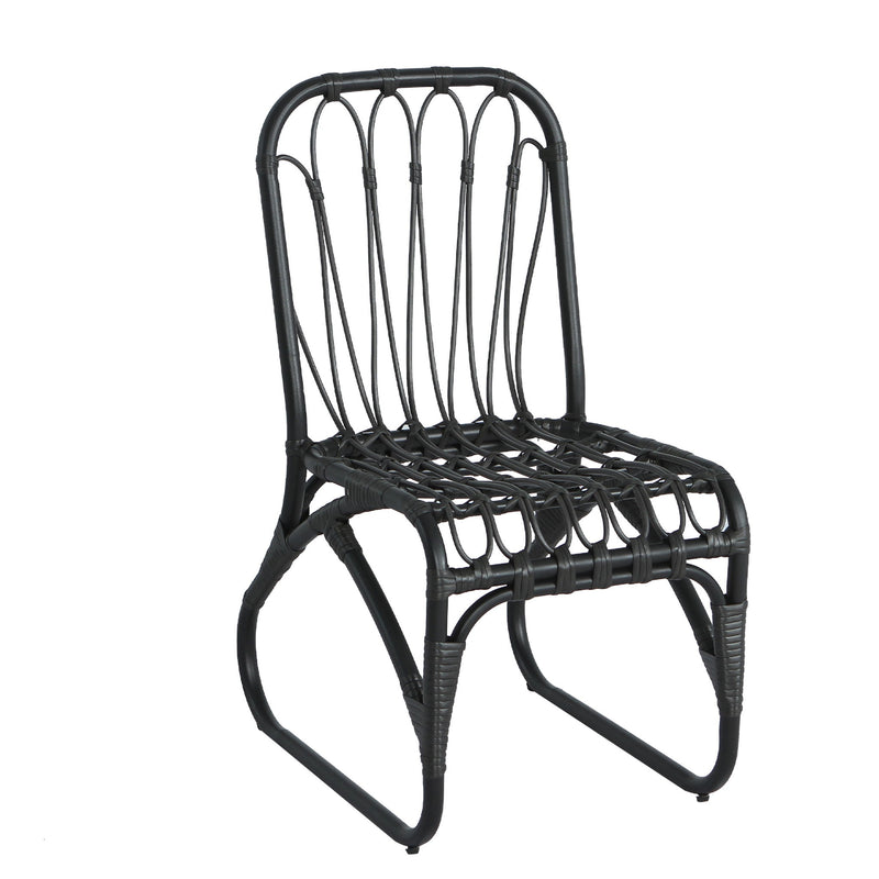 Outdoor Wicker Dining Chairs With Washable Cushion (Set of 2) - R&R Furniture Gallery (Fountain Valley, CA)