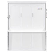 Murphy Bed With Desk, LED Lights & USB Charging Station - R&R Furniture Gallery (Fountain Valley, CA)