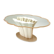 London Place - Entry Table - Creamy Pearl - R&R Furniture Gallery (Fountain Valley, CA)