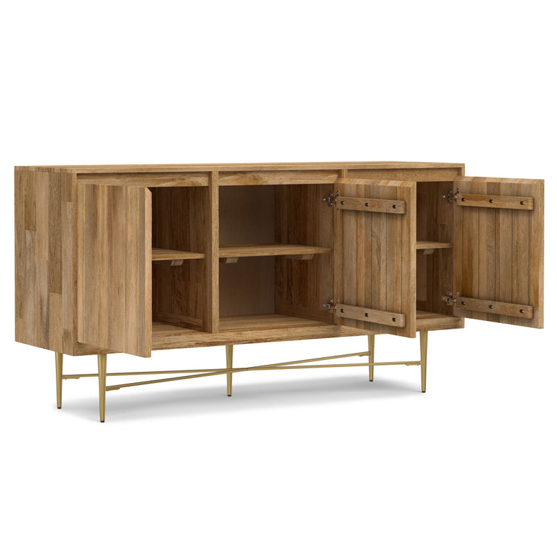 Fallon - Sideboard Buffet - Natural - R&R Furniture Gallery (Fountain Valley, CA)