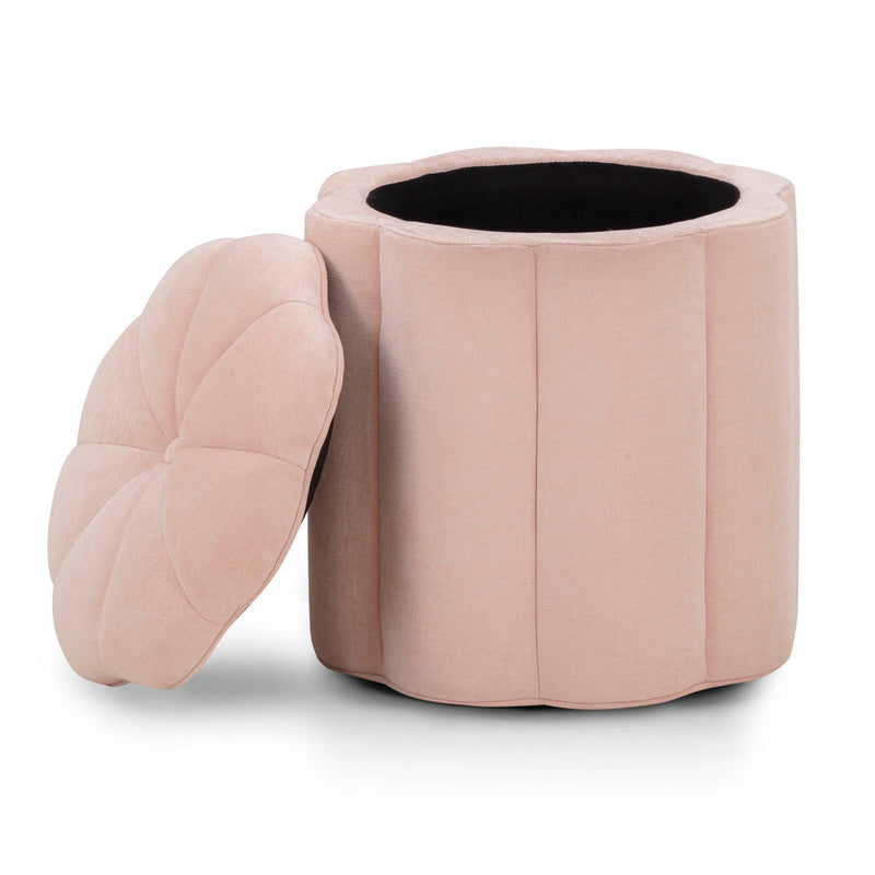 Fleur - Storage Ottoman - R&R Furniture Gallery (Fountain Valley, CA)