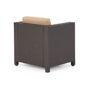 Stylish Outdoor Club Chair With Weather Resistant Cushions - R&R Furniture Gallery (Fountain Valley, CA)