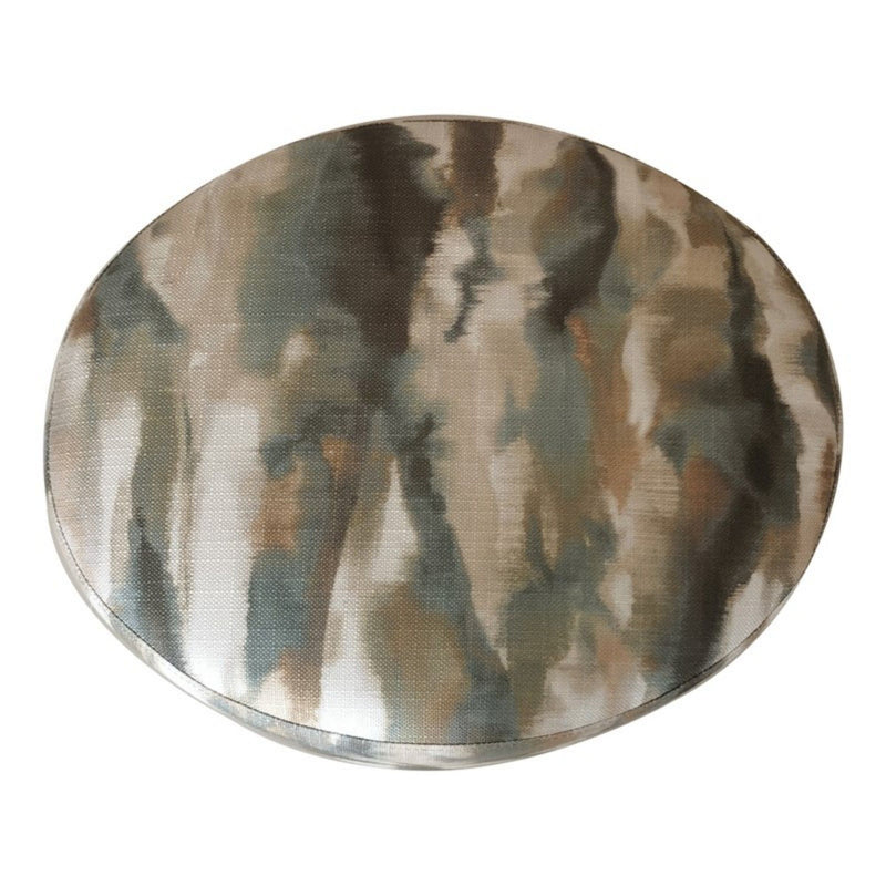Oval Accent Ottoman - Multi - R&R Furniture Gallery (Fountain Valley, CA)
