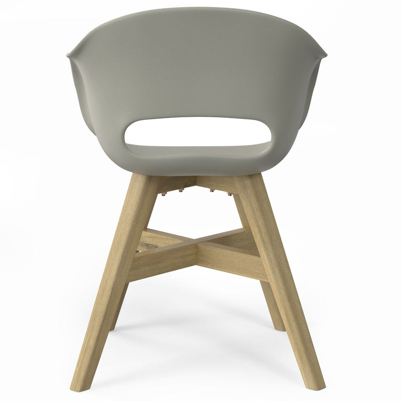 Kona - Outdoor Dining Chair In Plastic (Set of 2) - R&R Furniture Gallery (Fountain Valley, CA)