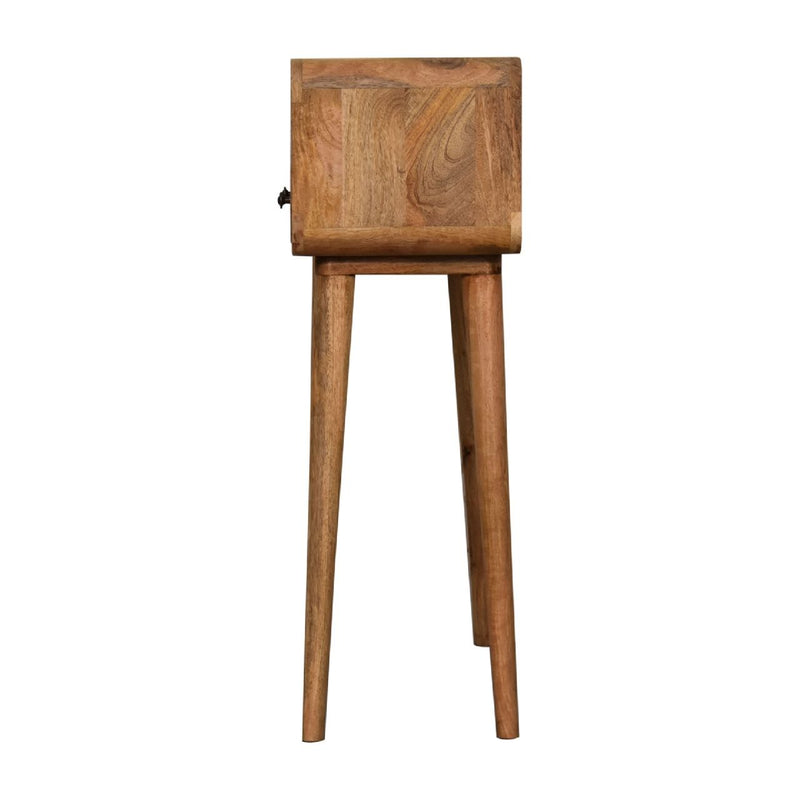 Curved Chestnut Console Table - R&R Furniture Gallery (Fountain Valley, CA)
