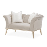 Yvette - Chair And A Half - Porcini / Medium Champagne - R&R Furniture Gallery (Fountain Valley, CA)