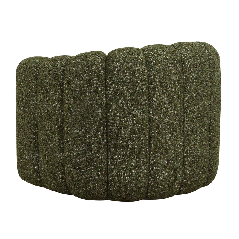 Lenoir - Upholstered Swivel Chair - Green