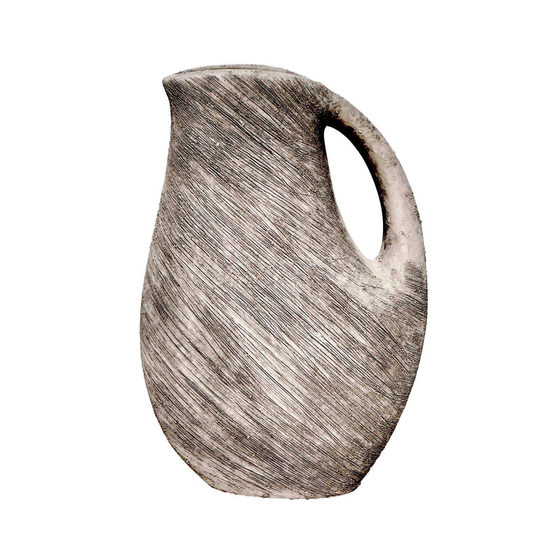 Earthenware - Water Can Vase - Gray - R&R Furniture Gallery (Fountain Valley, CA)