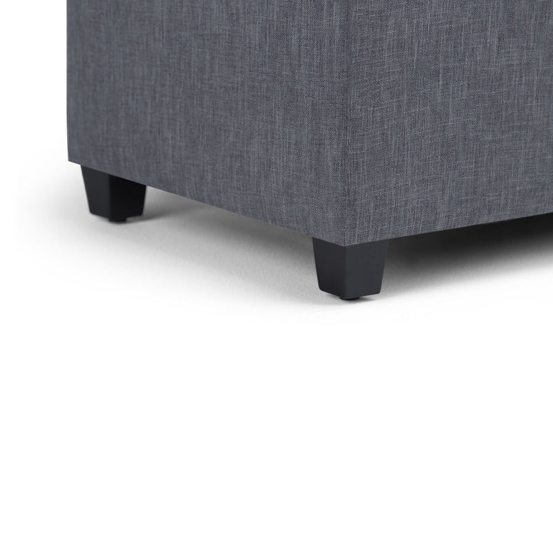 Sienna - Upholstered Storage Ottoman Bench - R&R Furniture Gallery (Fountain Valley, CA)
