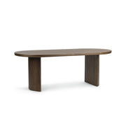 Estelle - Oval Dining Table - Soft Cocoa - R&R Furniture Gallery (Fountain Valley, CA)