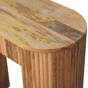 Soba - Straight Console Table - Oak - R&R Furniture Gallery (Fountain Valley, CA)