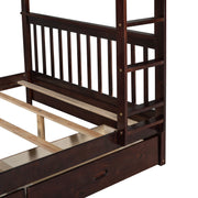 Bunk Bed With Ladders And 2 Storage Drawers - R&R Furniture Gallery (Fountain Valley, CA)