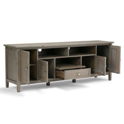 Warm Shaker - Handcrafted TV Media Stand - R&R Furniture Gallery (Fountain Valley, CA)