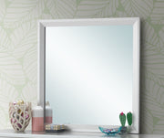 Glory Furniture Primo mirror with a sleek, modern design featuring a rectangular shape and clean frame.