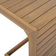 Aluminum Outdoor C - Shaped Side Table For Patio - R&R Furniture Gallery (Fountain Valley, CA)
