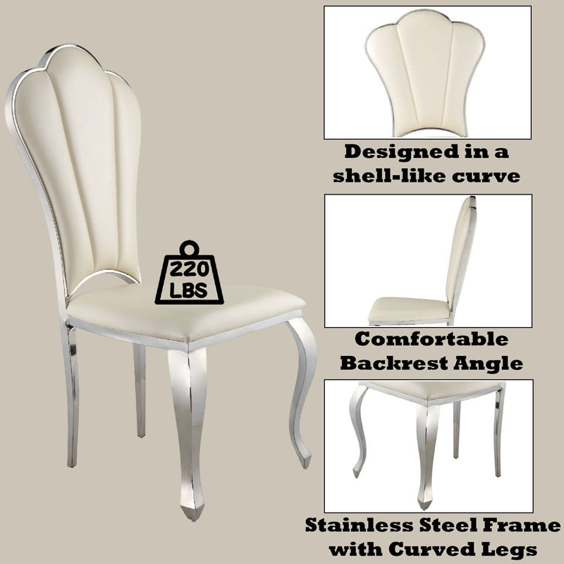 Cyrene - Side Chair - 20" - R&R Furniture Gallery (Fountain Valley, CA)