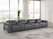 1126 - 7-Piece Modular Power Reclining Sofa In With 4 Power Recliners & Power Headrests - R&R Furniture Gallery (Fountain Valley, CA)