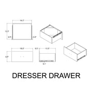 Augusta - Dresser, 7 Spacious Drawers, Block Feet - Beige Brown - R&R Furniture Gallery (Fountain Valley, CA)