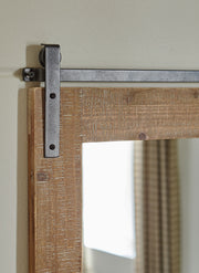 Lanie - Accent Mirror - Antique Brown - R&R Furniture Gallery (Fountain Valley, CA)