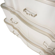 London Place - 6-Drawer Tiered Chest - Creamy Pearl - R&R Furniture Gallery (Fountain Valley, CA)