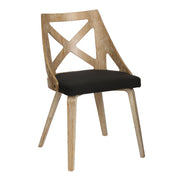 Lumi Source Dakota Charlotte 5-piece contemporary dining set with a table and four matching chairs in a modern design.