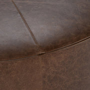 Clair - Leather Round Table - R&R Furniture Gallery (Fountain Valley, CA)