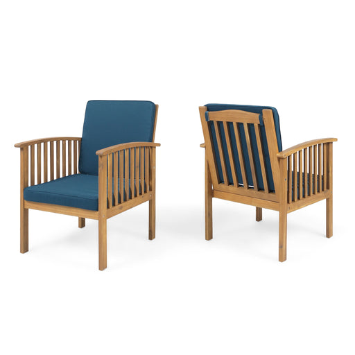 Casa - Acacia Club Chair Coastal Classic Outdoor Seating, Waterproof Fabric - R&R Furniture Gallery (Fountain Valley, CA)