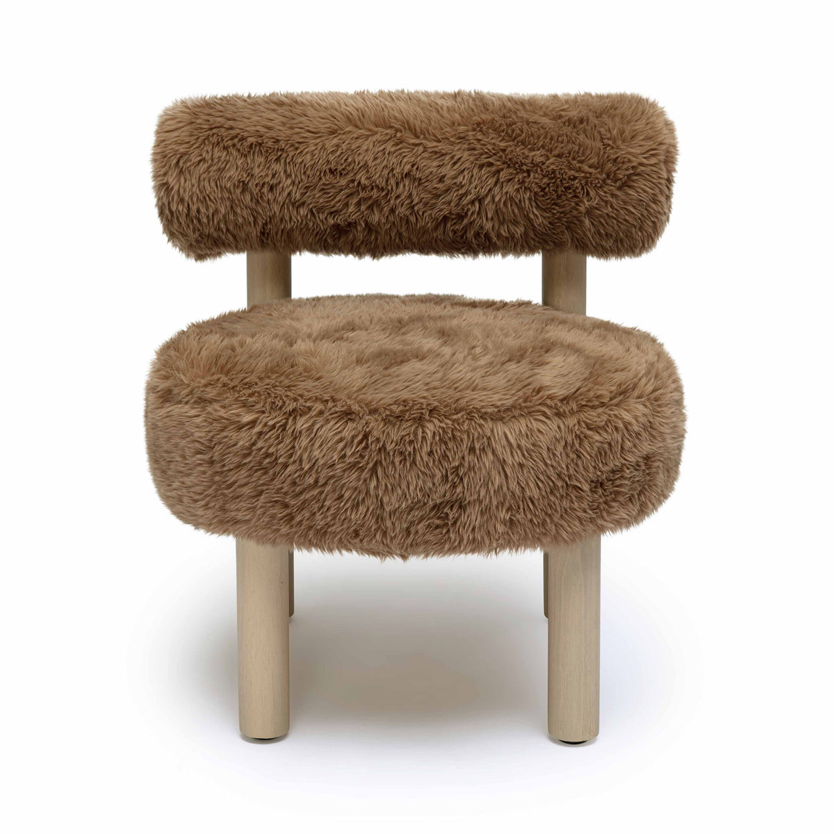 Carmel - Vegan Shearling Accent Chair - R&R Furniture Gallery (Fountain Valley, CA)