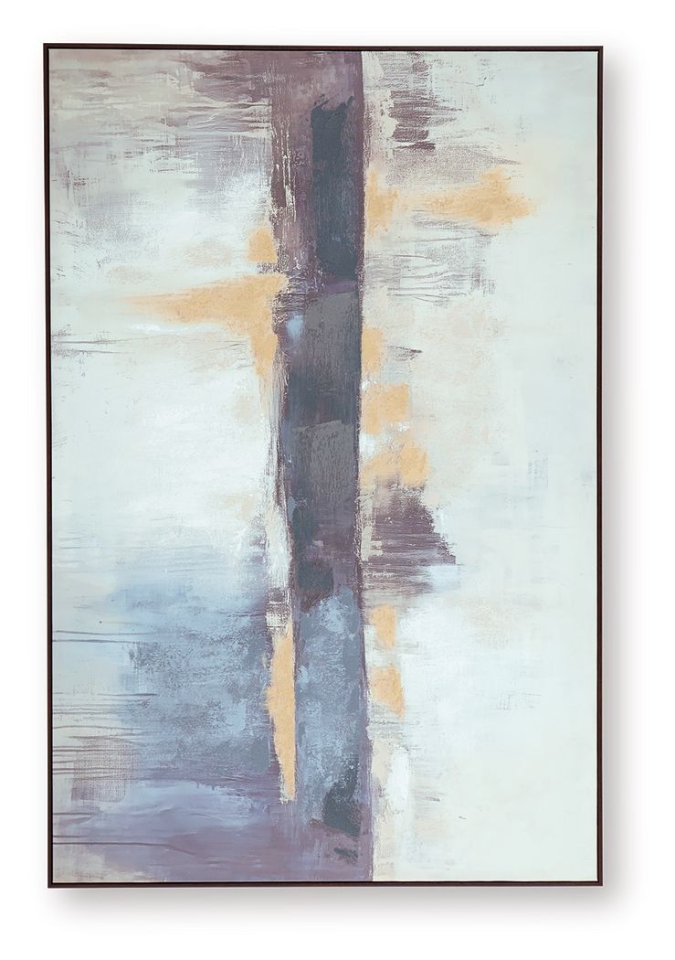 Gatesford - Wall Art - Blue / White / Tan - R&R Furniture Gallery (Fountain Valley, CA)