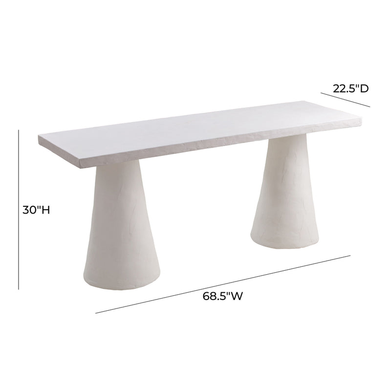Dayana - Plaster Desk - R&R Furniture Gallery (Fountain Valley, CA)