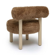 Carmel - Vegan Shearling Accent Chair - R&R Furniture Gallery (Fountain Valley, CA)