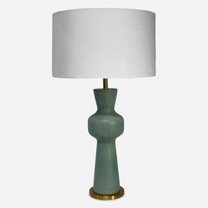 Pollard - Slate Table Lamp - Green