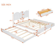 Platform Bed With With 2 Big Drawers And Trundle - R&R Furniture Gallery (Fountain Valley, CA)