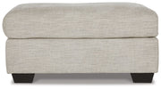 Vayda - Ottoman - Pebble - R&R Furniture Gallery (Fountain Valley, CA)
