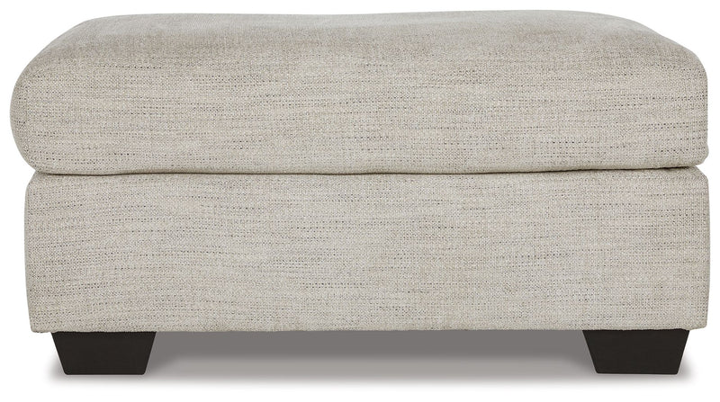 Vayda - Ottoman - Pebble - R&R Furniture Gallery (Fountain Valley, CA)