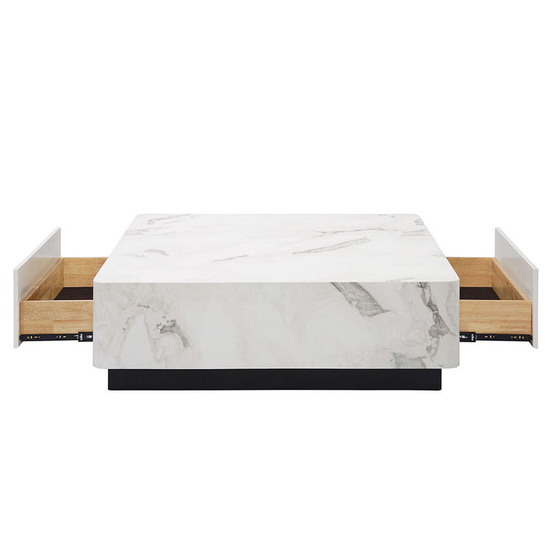Fritzy - Coffee Table - Engineered Stone - R&R Furniture Gallery (Fountain Valley, CA)