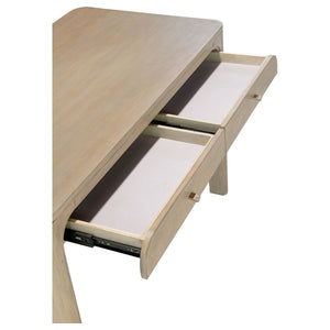 Flores - 2 Drawer Makeup Vanity Table - Mango Color