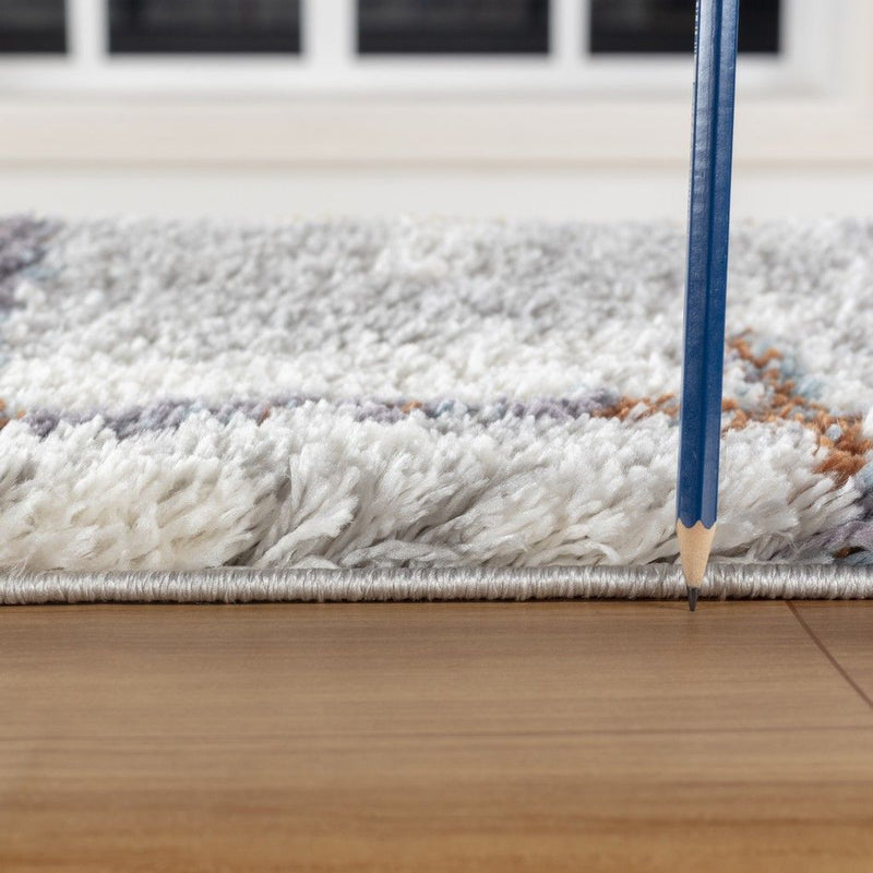 Loft Shag - 7'10" X 9'10" Shaggy Area Rug - Multi - R&R Furniture Gallery (Fountain Valley, CA)