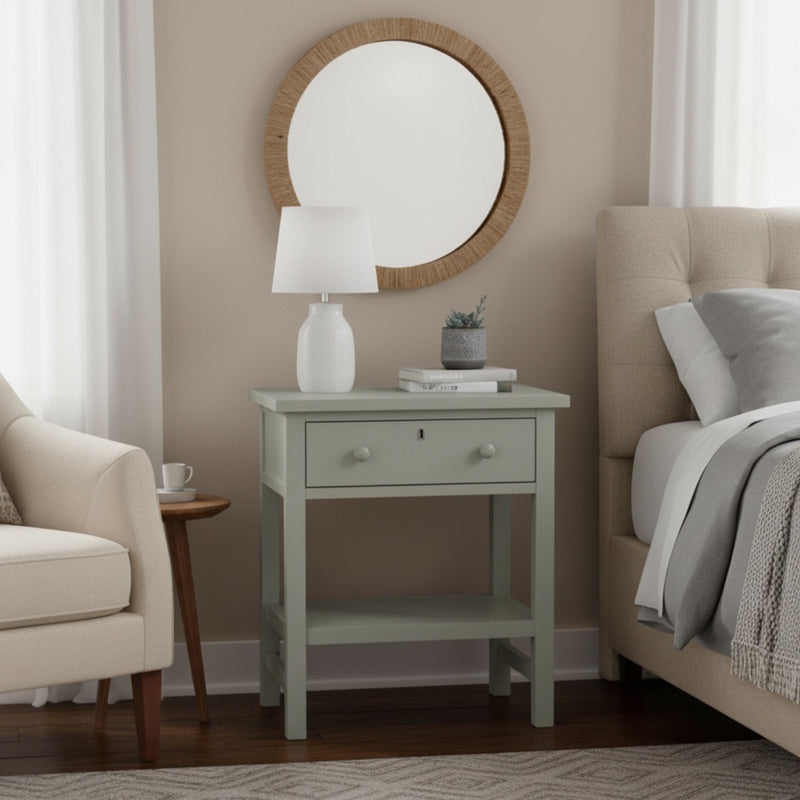 Finley - 1 Drawer Storage Nightstand - R&R Furniture Gallery (Fountain Valley, CA)