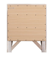 Modern design Glory Furniture accent nightstand with a sleek wooden finish and minimalist drawer, ideal for bedroom decor.